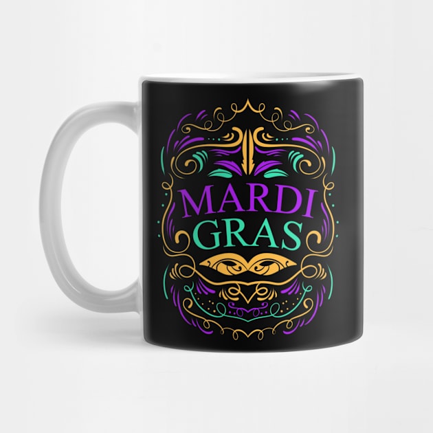 Lettering And Ornaments For Mardi Gras by SinBle